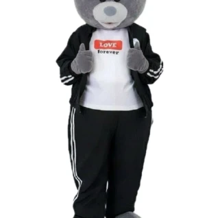 Мишка спортсмен