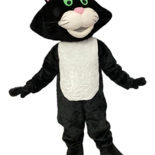 Ростовая кукла кот черный