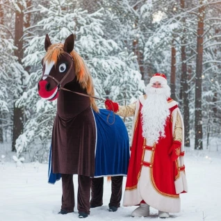 Ростовая кукла лошадь