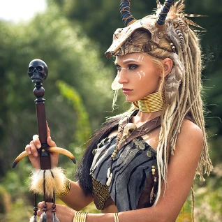 Костюм амазонки дикарки шаманки  охотница саванна