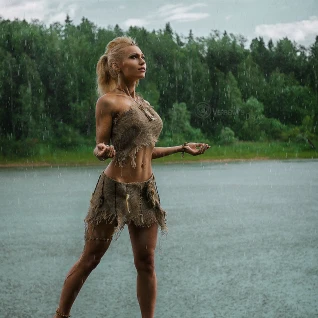 Костюм амазонки дикарки варварши