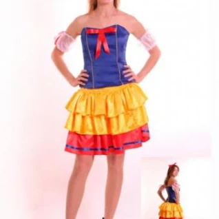 Костюм Белоснежки короткий