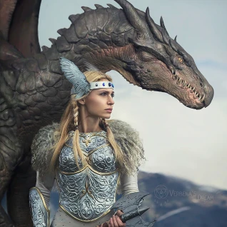 Женские доспехи белый костюм северной воительницы Валькирии Ангела  амазонки рыцаря