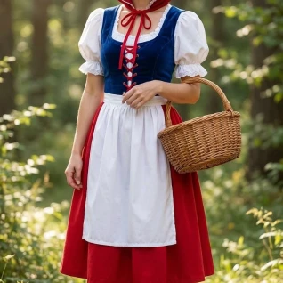 Костюм красной шапочки