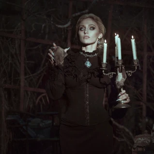 Костюм вампирши кровопийцы упыря невесты Дракулы