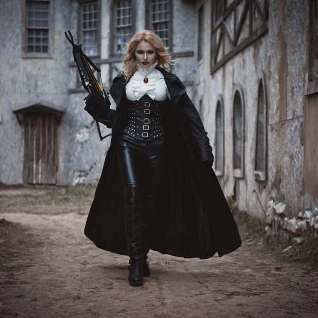 Костюм охотницы на вампиров дракулы кровопийцы