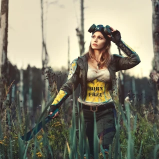 Костюм женский постапокалипсис Безумный макс Сталкер