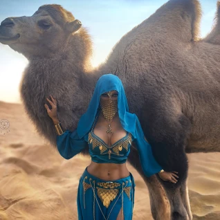 Женский костюм восточный принцессы Жасмин