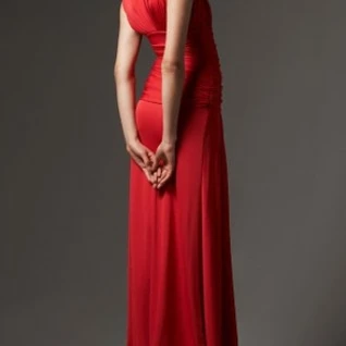 Платье Marc Bouwer  Red Drape dress
