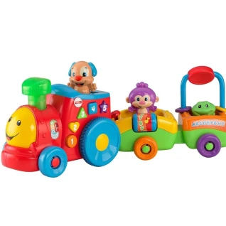 Паровозик ученого щенка Fisher Price