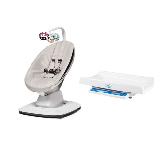 Электрокачели MamaRoo NEW + весы Саша