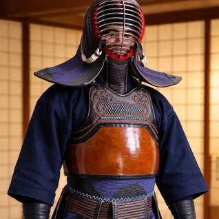 Костюм японский с доспехами Kendo  剣道