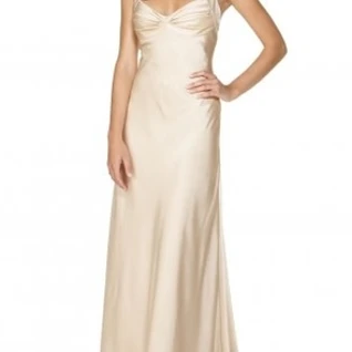 Платье Calvin Klein Shampagne Long Formal Dress