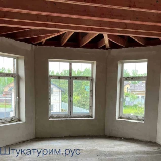Штукатурим.рус  Механизированная (машинная) штукатурка в Москве и МО ШПАКЛЕВКА СТЕН И ПОТОЛКОВ, СТЯЖКА ПОЛА И МОНТАЖ СТЕН