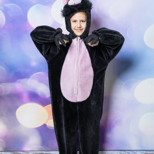 Чёрная кошка детский костюм 