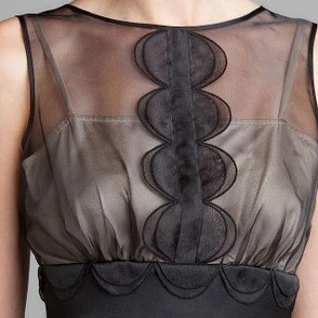 Платье Max & Cleo Black Trim Dress