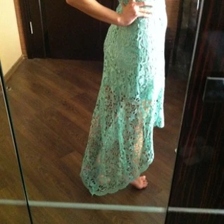 Дизайнерское вечернее платье