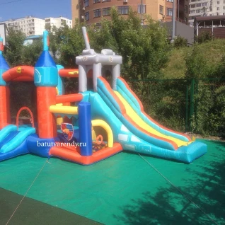 Батут "Цитадель3 в 1"