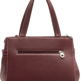 Сумка цвета красного вина