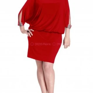 Платье Alex Evenings Red Bluson Sleeve+