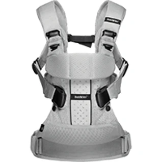 Рюкзак-переноска "BabyBjorn One Air" серебристый