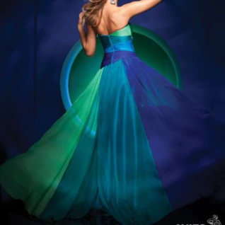 Платье бирюза синиц голубой