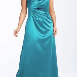 Вечернее платье  	ABS Allen Schwartz Sea Wave gown+