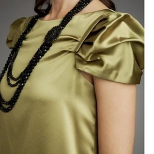 Платье ABS by Allen Schwartz Оlive Boat Neck Dress Размер 46