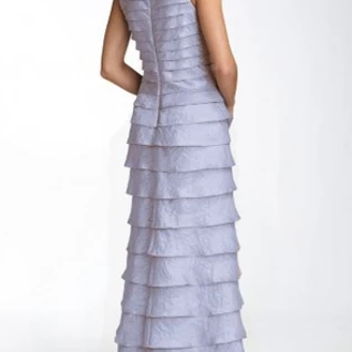 Платье Adrianna Papell Full Length Dress Purple Размеры 46