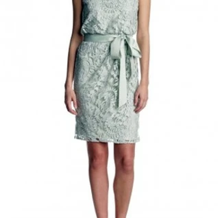 Платье Adrianna Papell Mint Lace Belted Dress Размер 48