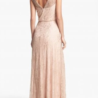 Платье Aidan Mattox Blush Gown Размер 48