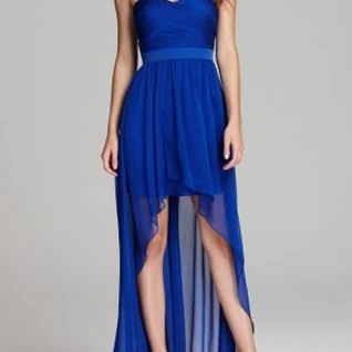 Платье Aidan Mattox Cobalt High-low Dress Размеры 40, 42, 44