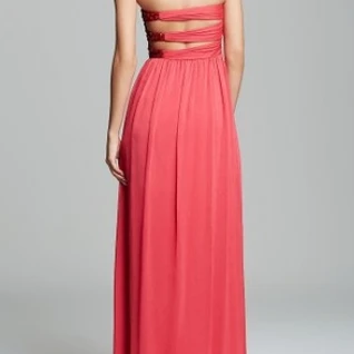 Платье Aidan Mattox Dress Corall Yewel Размер 44