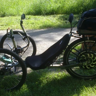 КМХ электро-трайк английской фирмы ICE