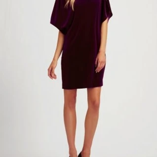 Платье Aidan Mattox Dress Velvet Plum Размер 42
