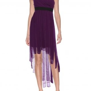 Платье Aidan Mattox Fringle Hi-low Chiffon Dress Размеры 42, 44