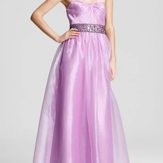 Платье Aidan Mattox Lilac Straples Dress Размеры 40, 42, 44