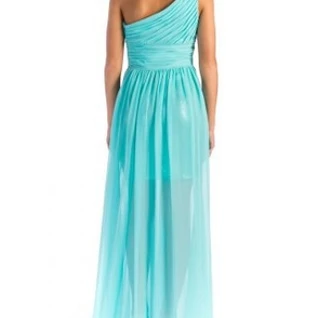 Платье Aidan Mattox Tiffany Blue High-low Dress Размеры 40, 42, 44