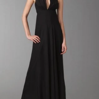 Платье Badgley Mischka Jewelry Neck Long Dress Размер 42