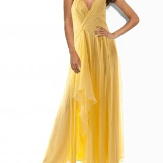 Платье BCBGMAXAZRIA Pale lime Formal Dress Silk Ruched Размеры 44, 48