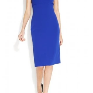 Платье Calvin Klein Hostess dress Royal Blue Размер 44
