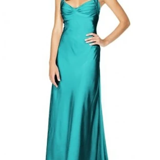 Платье Calvin Klein Turcose/Green/Dark Green/Yellow/Shampagne    Long Formal Dress Размер 42