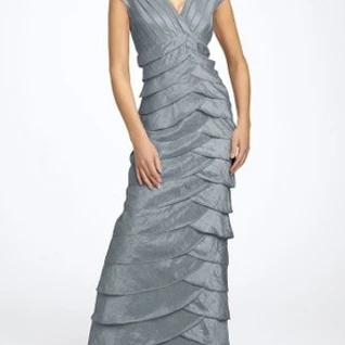 Платье Davids Bridal Grey Dress Tiered Размер 44