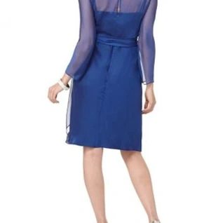 Платье Jones New York Blue Dress Sleeve Размер 48