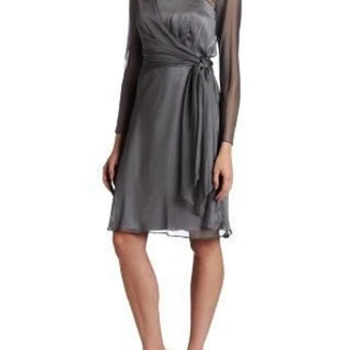 Платье Jones New York Silver Dress Sleeve Размеры 42, 44