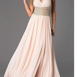 Платье Jovani Nude Crystal Gown Размеры 42, 44