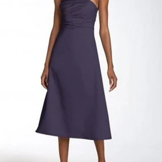 Платье Js boutique Navy satin evening dress P Размер 40