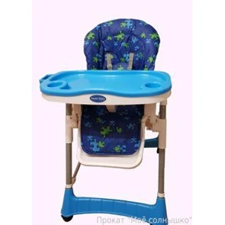 Стульчик для кормления Bertoni Prima Baby Blue Dolphins