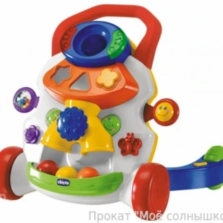 Каталка Chicco Первые шаги в ритме музыки с игровым центром