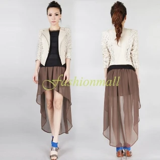 Юбка бежевая коричневая